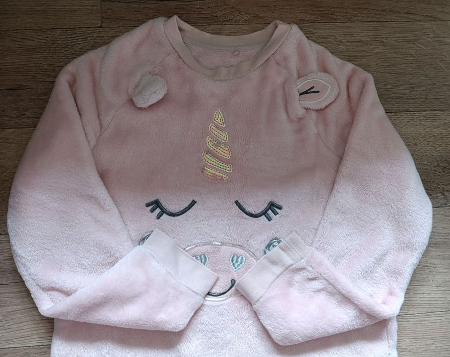 Теплая плюшевая пижама для девочки, George,  12/13 лет