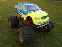 OFNA TITAN MONSTER 1:8 Off Road Nitro Model RC Spalinowy