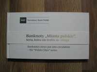 Album NBP Banknoty miasta polskie 1990 rok