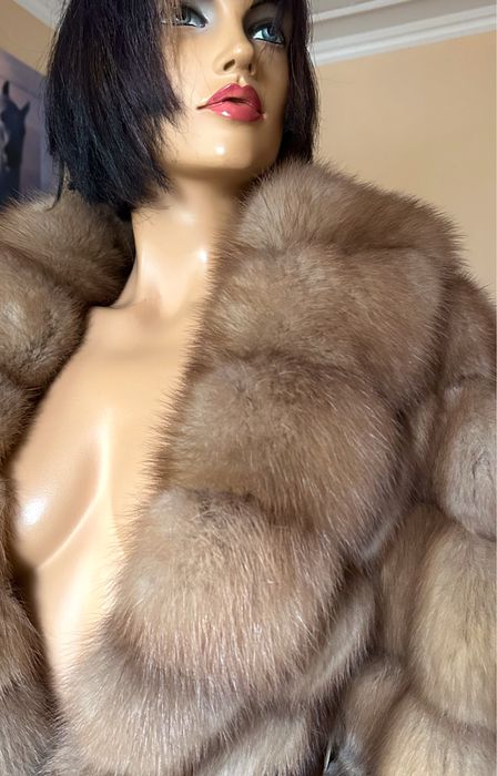 Рр 46-48. Соболь SOBOL шуба   Итплия! Новая!