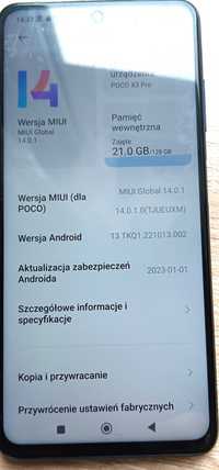 Telefon komórkowy POCO X3 Pro