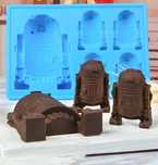 Форма R2-D2 для льда мармелада шоколадных фигурок мыла свечей