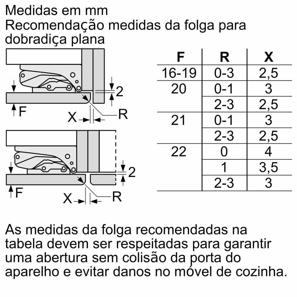 Arca frigorífica encastrável BALAY 3GI1047S