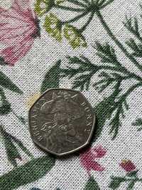 50 pence 2017 benjamin bunny