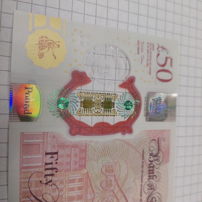 Продам 50 фунтів 2020 року Англія, бона, купюра, банкнота, гроші