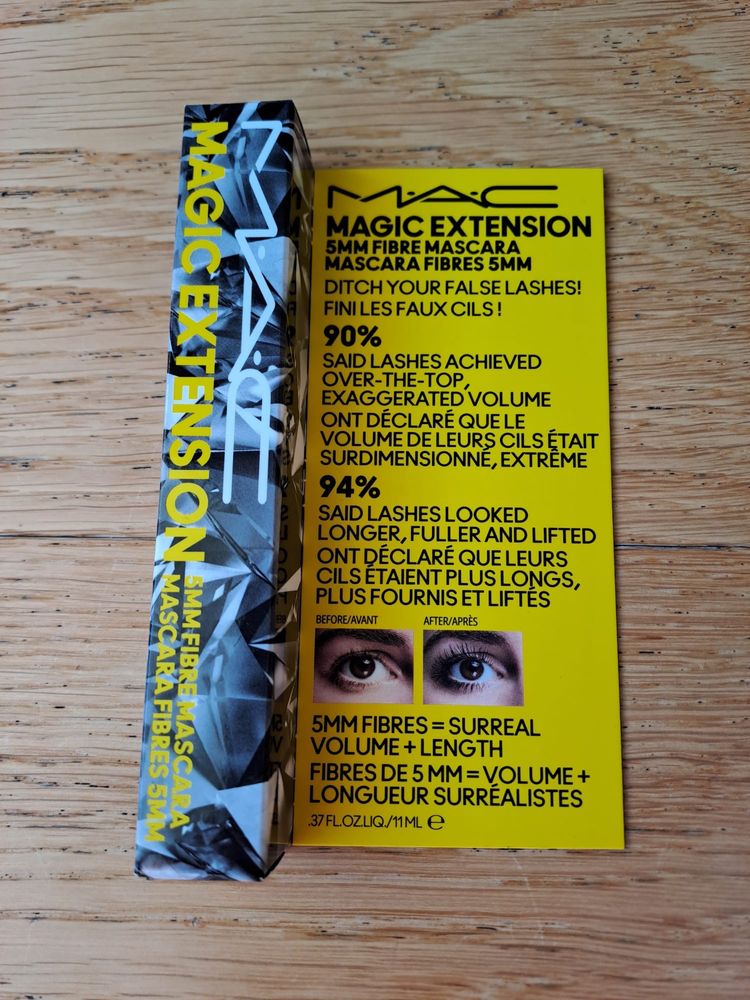 Tusz do rzęs mac cosmetics magic extension nowh czarny