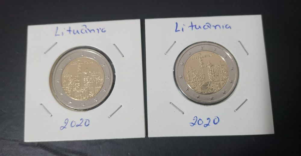 Moeda de 2€ UNC - Lituânia 2020