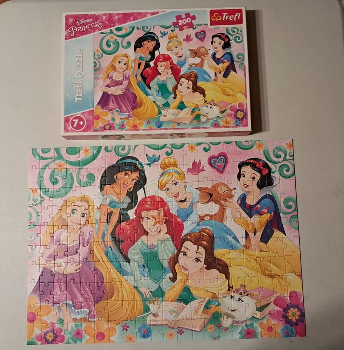 Disney Princess, puzzle 200 elementów.