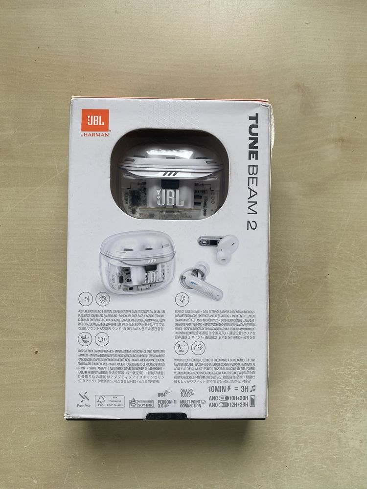 JBL tune beam 2 ghost edition (nowe, nieotwarte)