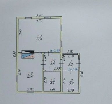 Продам будинок в центрі с Хухра під реконструкцію