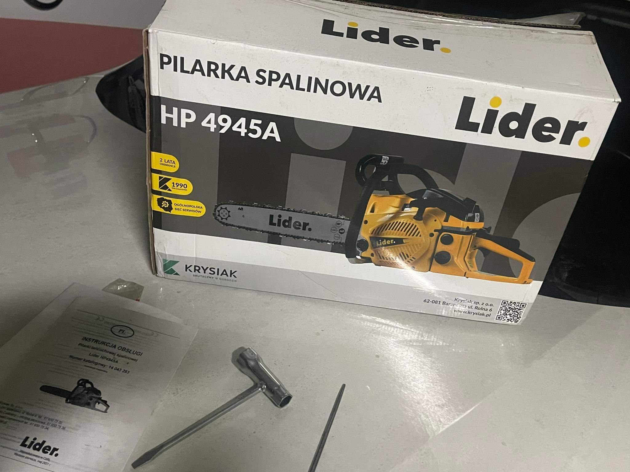 Piła spalinowa Lider 4945