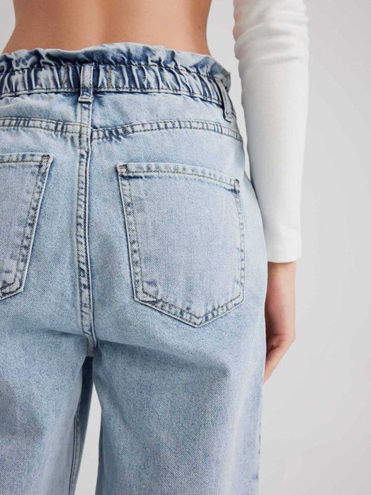 Модные, классные джинсы DeFacto Paperbag High Rise 40 и 46 р-р