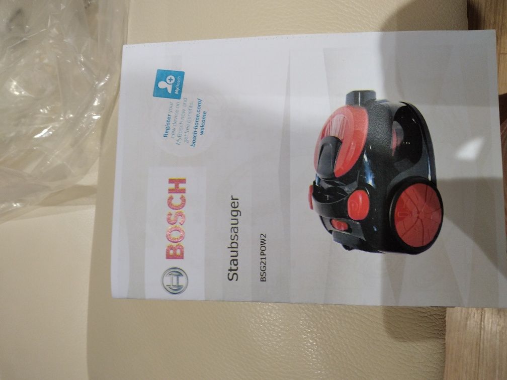 Пилосос Bosch BSG21POW2  новий