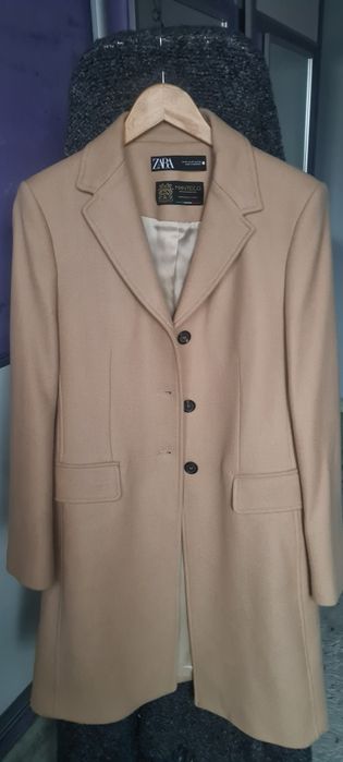 Plasz klasyczny Zara z limitowanejkolekcji premium welna