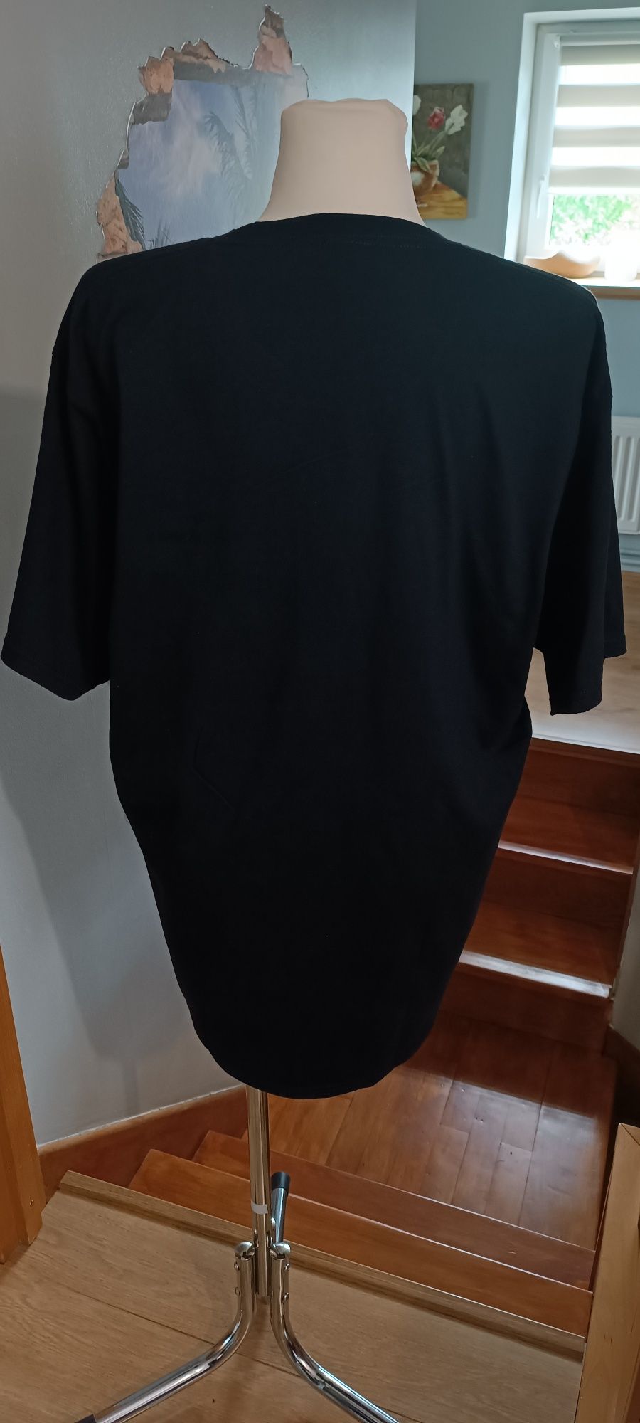 Koszulka 100% Bawełniana Unisex z Nadrukiem  r. XL/XXL Nowa