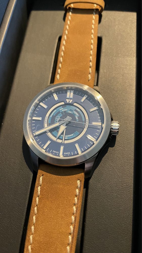 Relógio Christopher Ward C63 Tradetime Edição Limitada