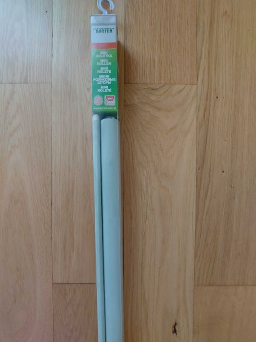 Mini roleta poliestrowa seledynowa 73cmx150cm