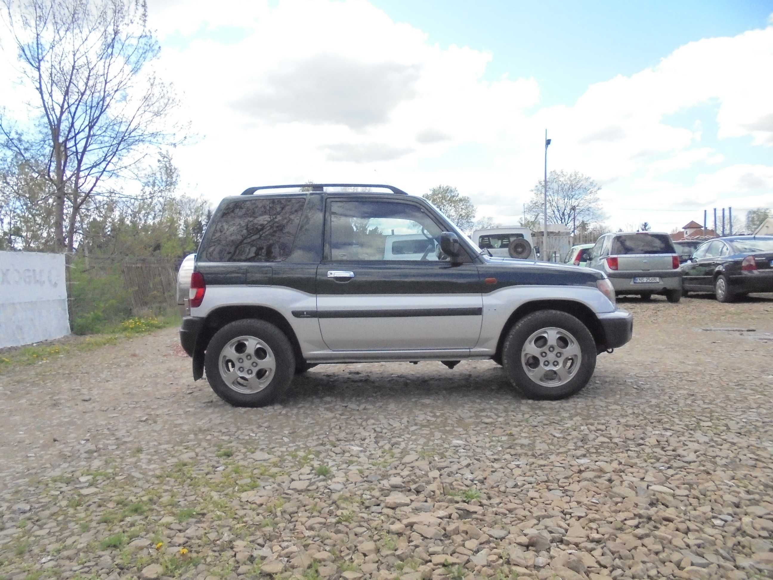 Mitsubishi Pajero Pinin4x4Klima125tys.1.8GDI 120KM Bez Rdzy.Reduktor.