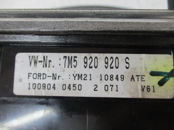 Quadrante / painel de instrumentos FORD Galaxy (WGR)