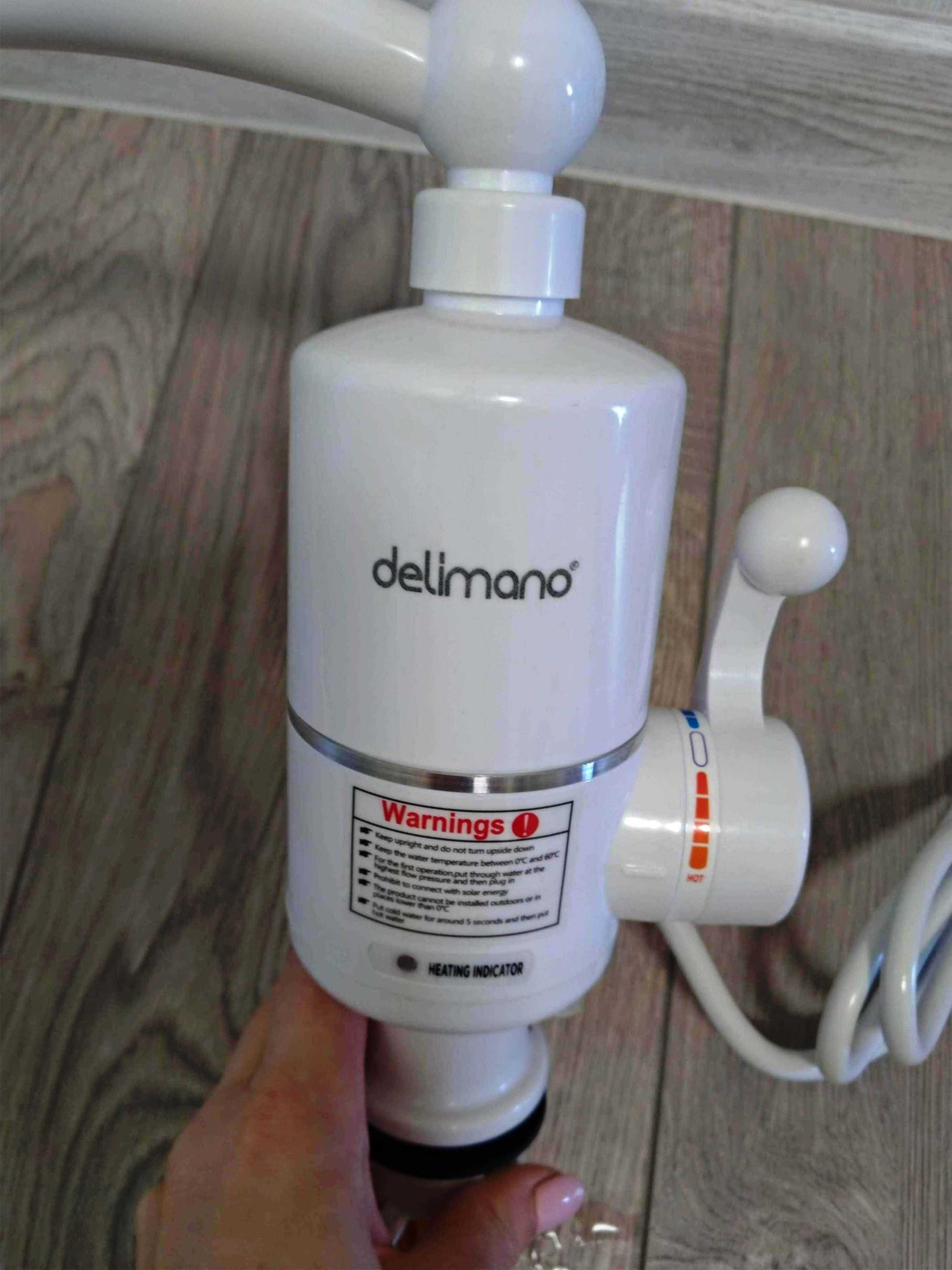 Продається водонагрівач Delima 3kWt Миттєвий нагрів води Деліма