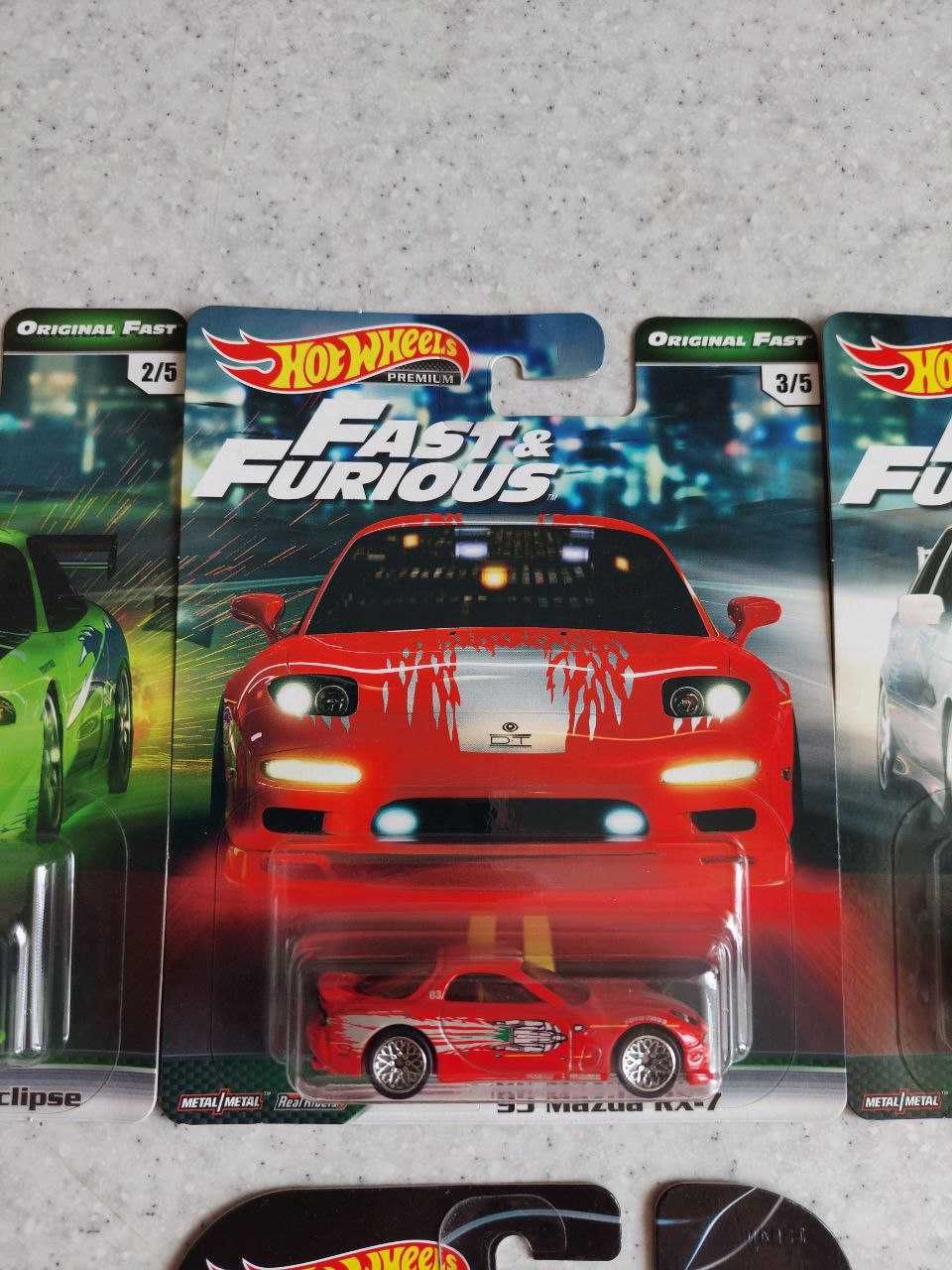 Продам набір Hot Wheels Premium Fast & Furious Original Fast Bundle