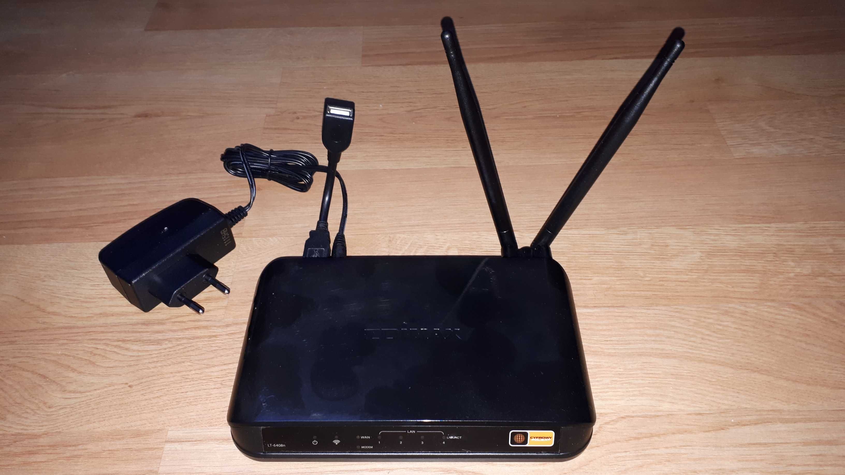 Ruter Edimax  LT-6408n Wi-Fi  do współpracy z modemem USB