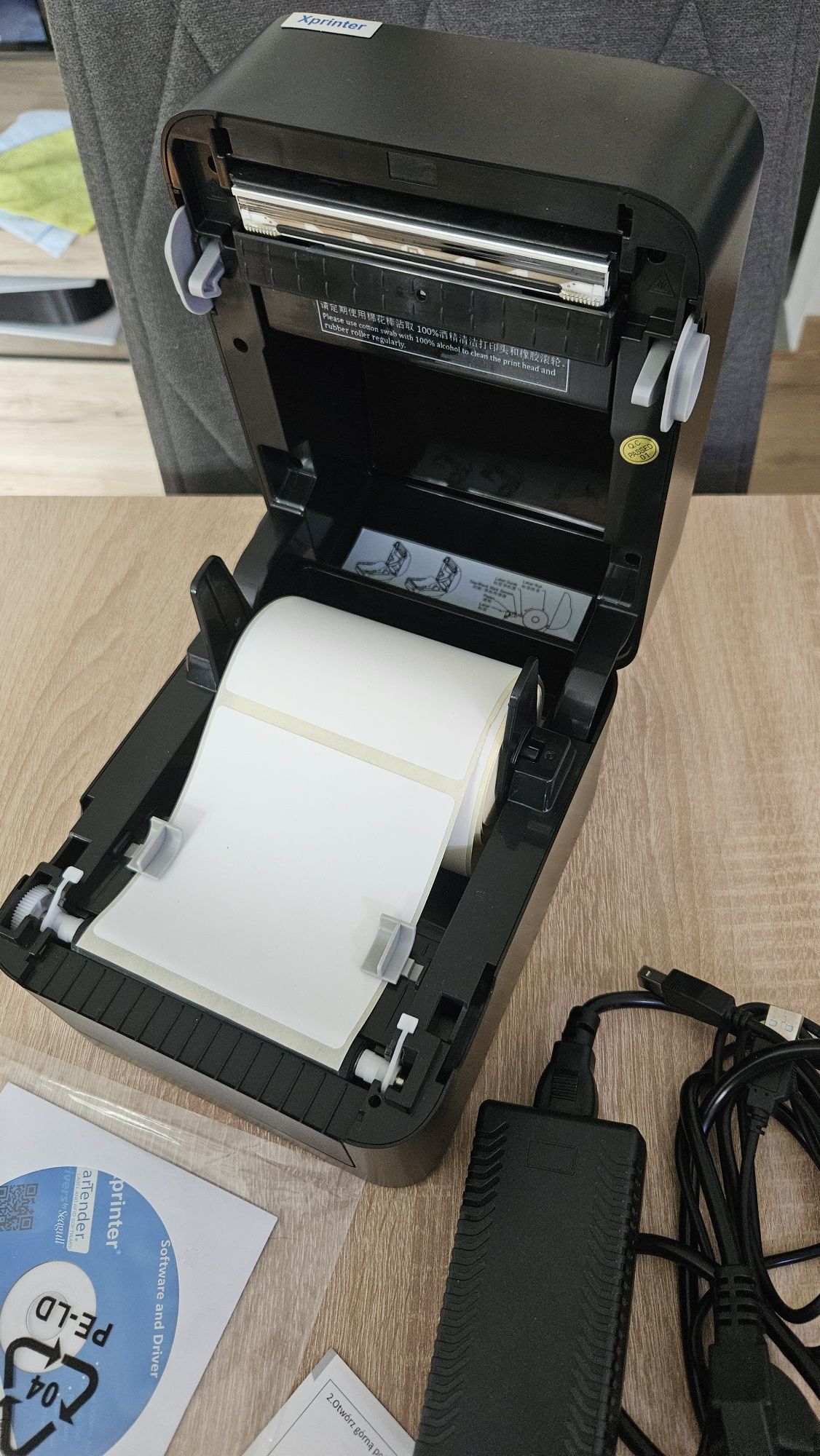 Drukarka termiczna xprinter XP - 410B