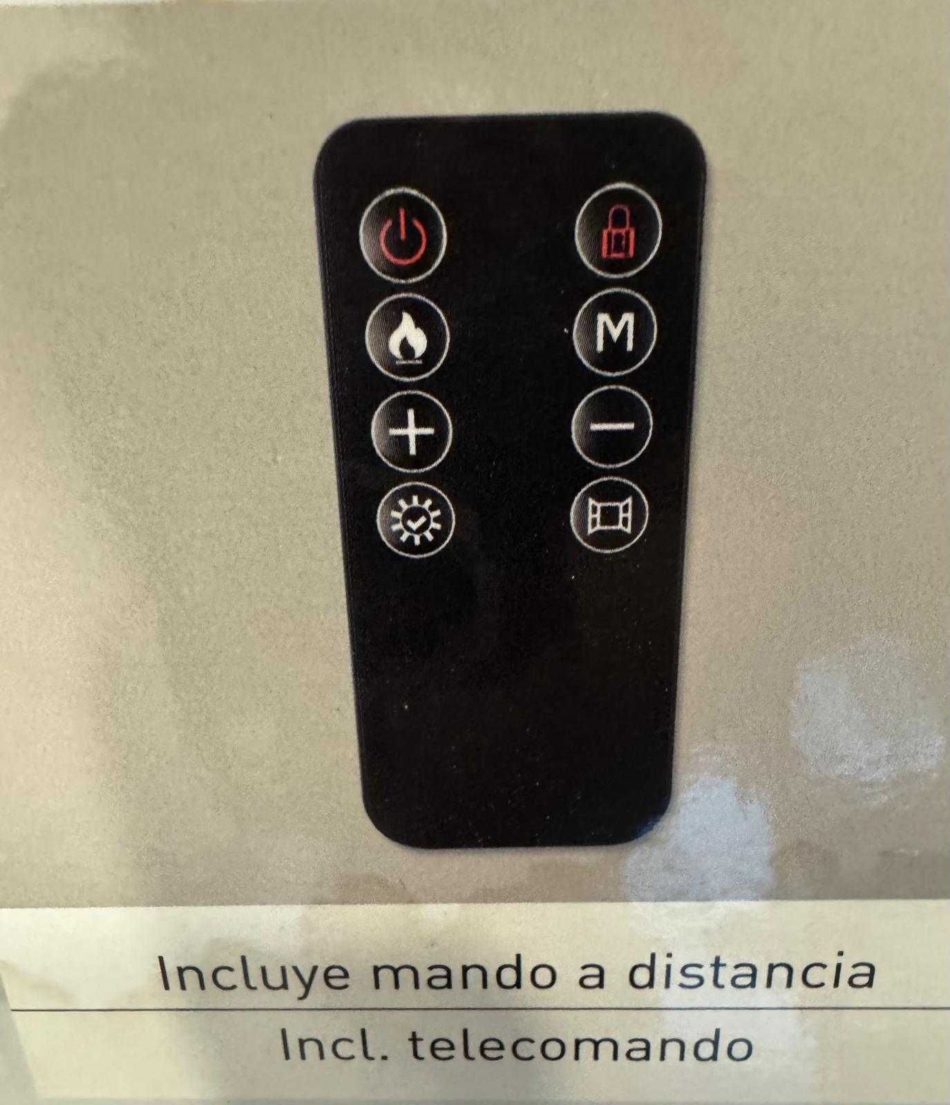 Lareira de Parede Elétrica