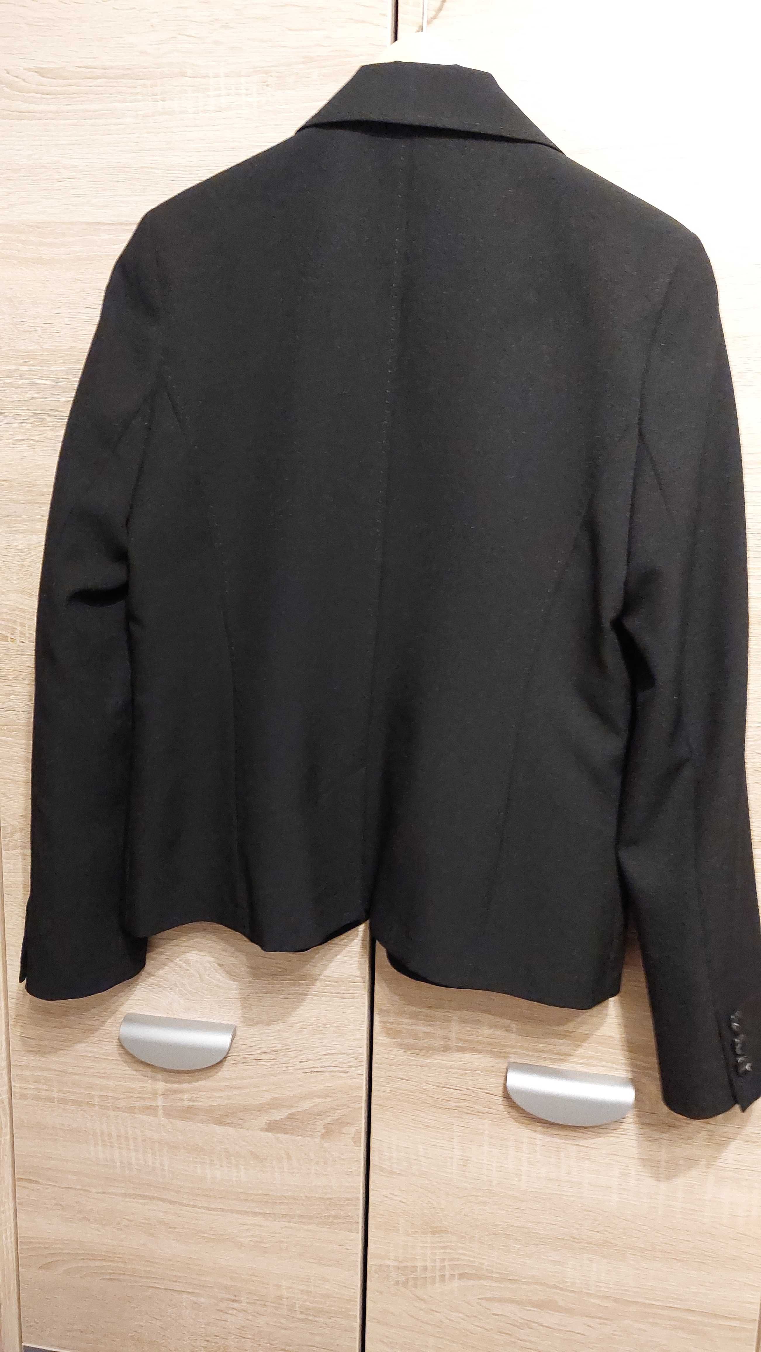 Nowy, czarny żakiet damski w rozmiarze 40 firmy F&F