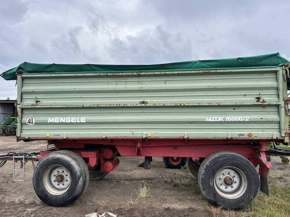 Przyczepa Mengele MZDK 16000 przyczepy /nie pronar,metal tech 12ton