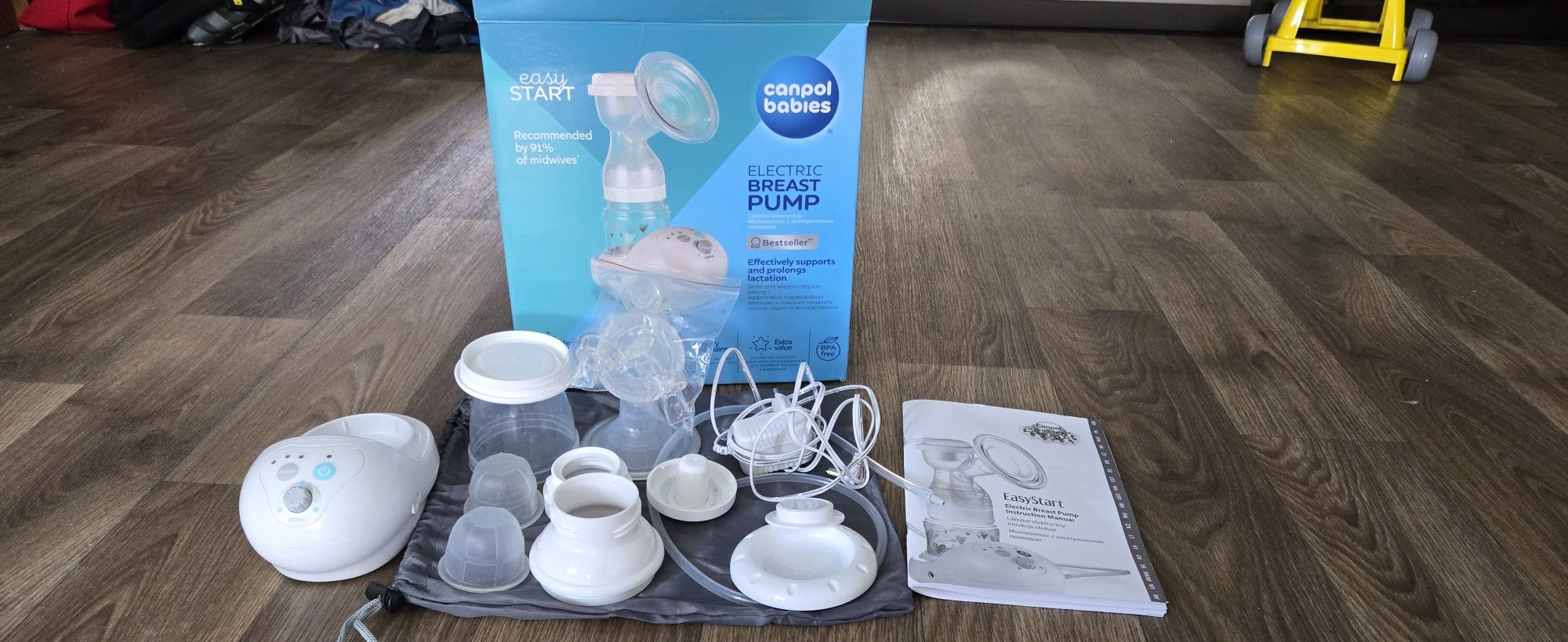 Молокоотсос электрический Canpol babies EasyStart