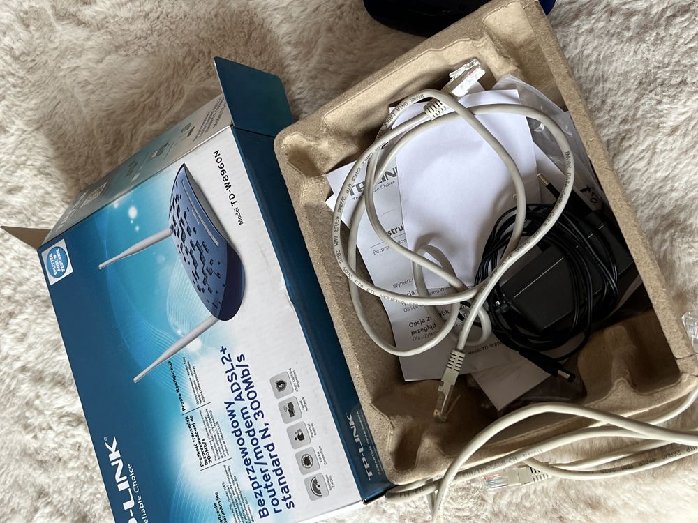 Router tp-link zapakowane do internetu