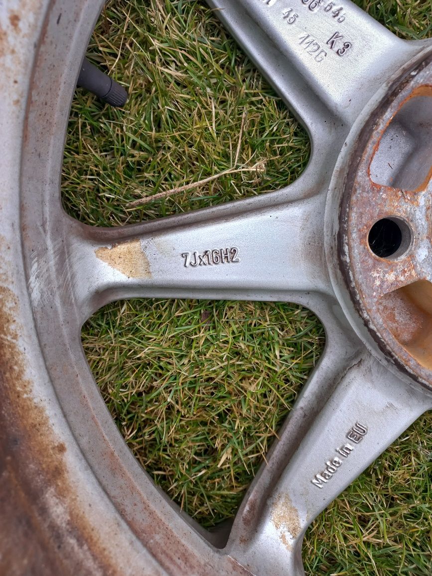 Felgi aluminiowe 16" volkswagen audi