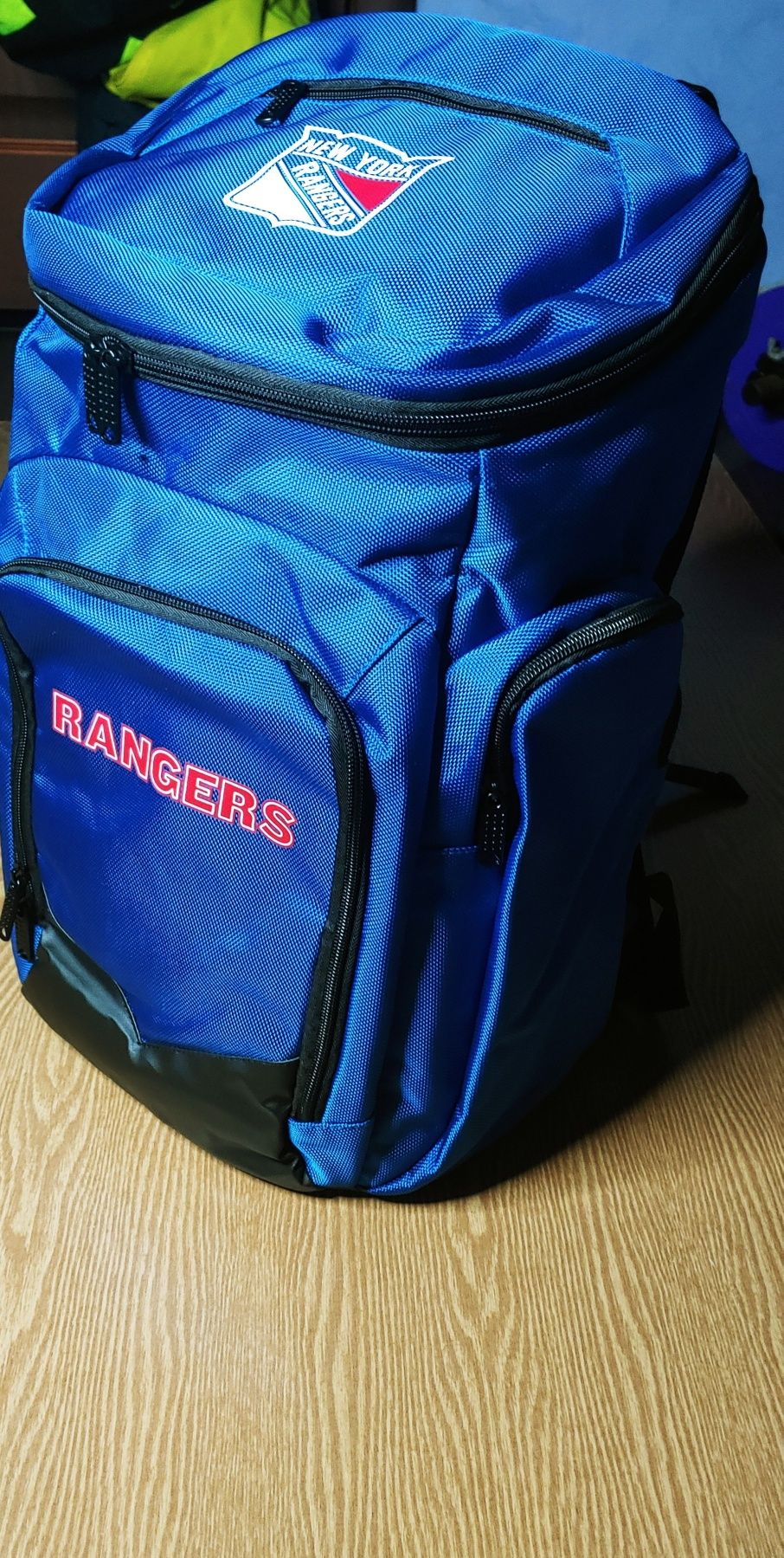 Рюкзак фирменный брендовый NHL New York Rangers