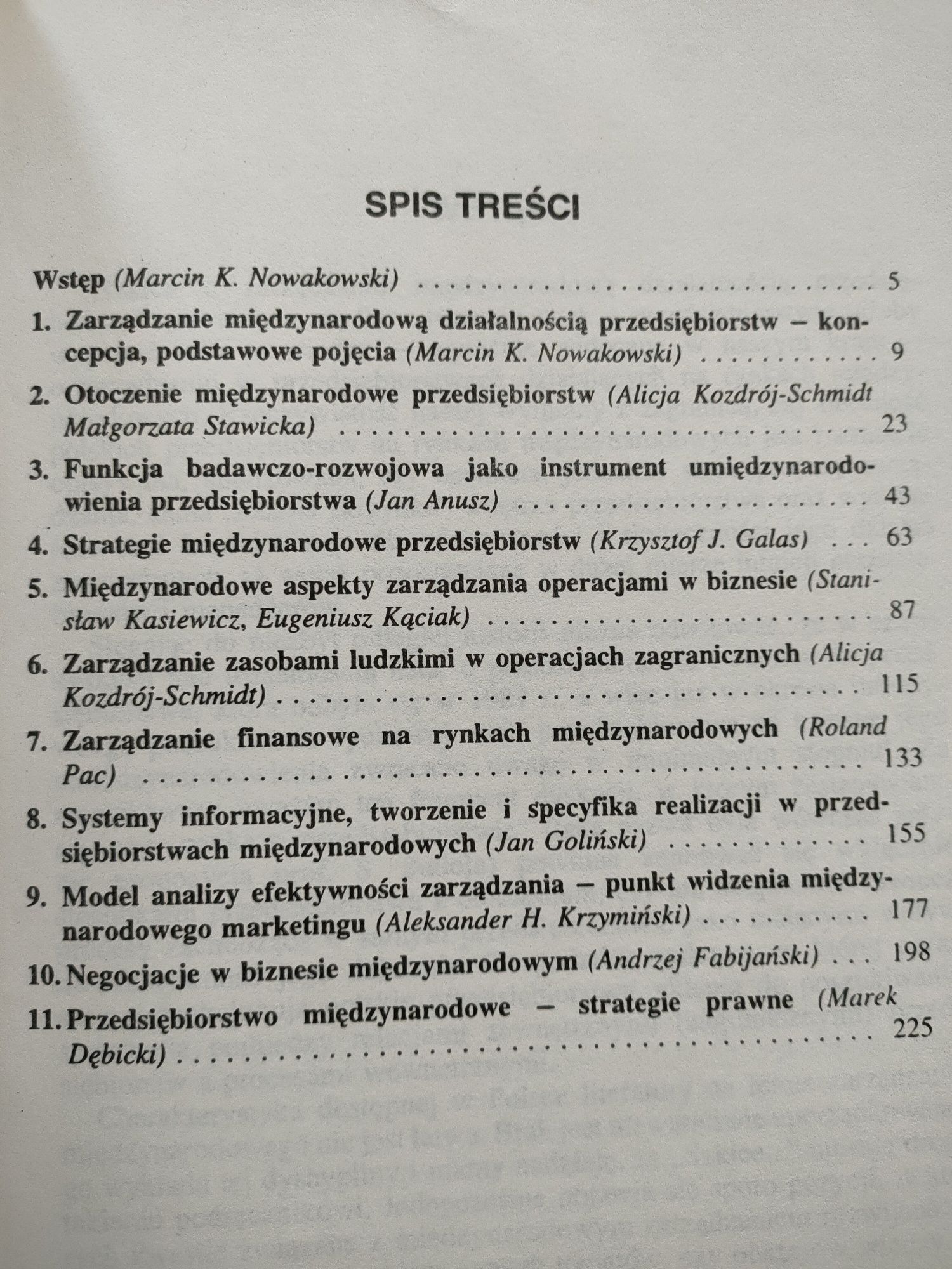 SGH  Rozwój firmy i Szkice o zarządzaniu międzynarodową działalnością