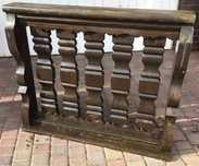 Tralki balustradowe , balkonowe , tarasowe w stylu Alpejskim