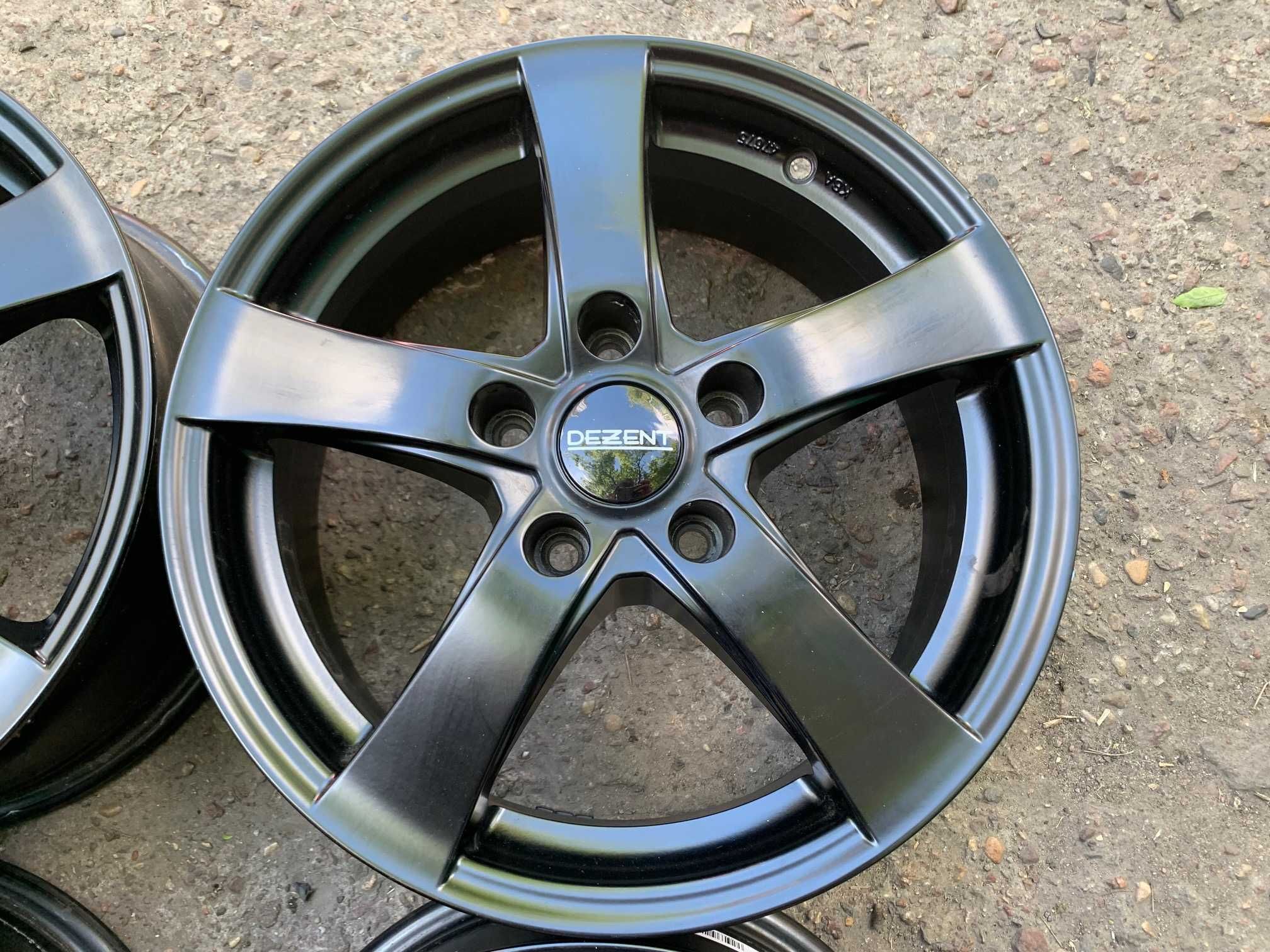 4x felgi DEZENT RE dark 16x6,5 roz. 5x114,3 ET 48 CEE'D DUSTER SX4 i30