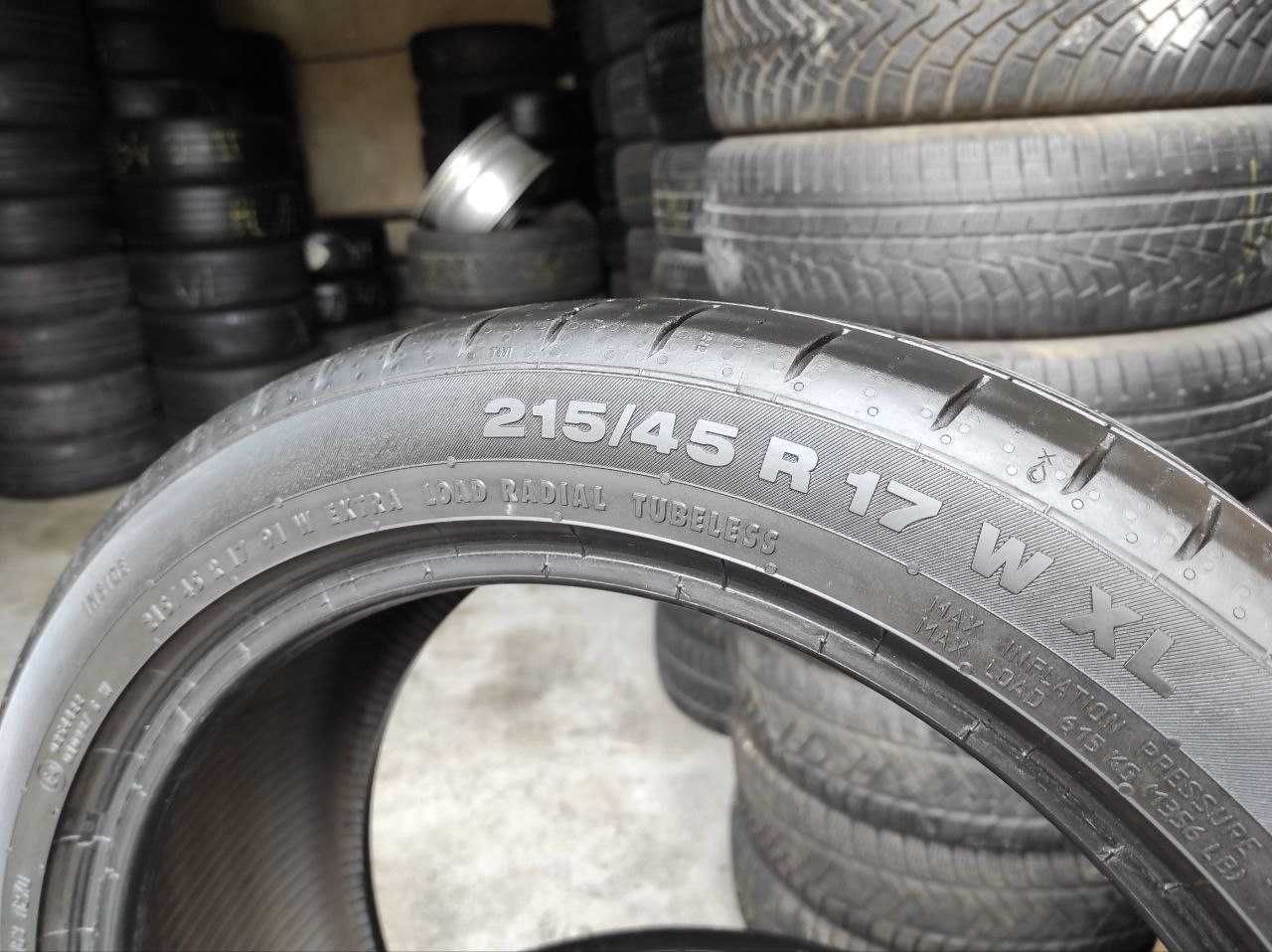 Continental Conti Sport Contact 5 215/45r17 made in Germany 5,3мм,