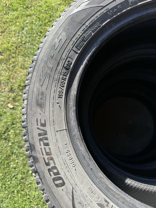 Шини зимові TOYO GSI-5 195/65/R15 2018 року 4 штуки 80% протектора