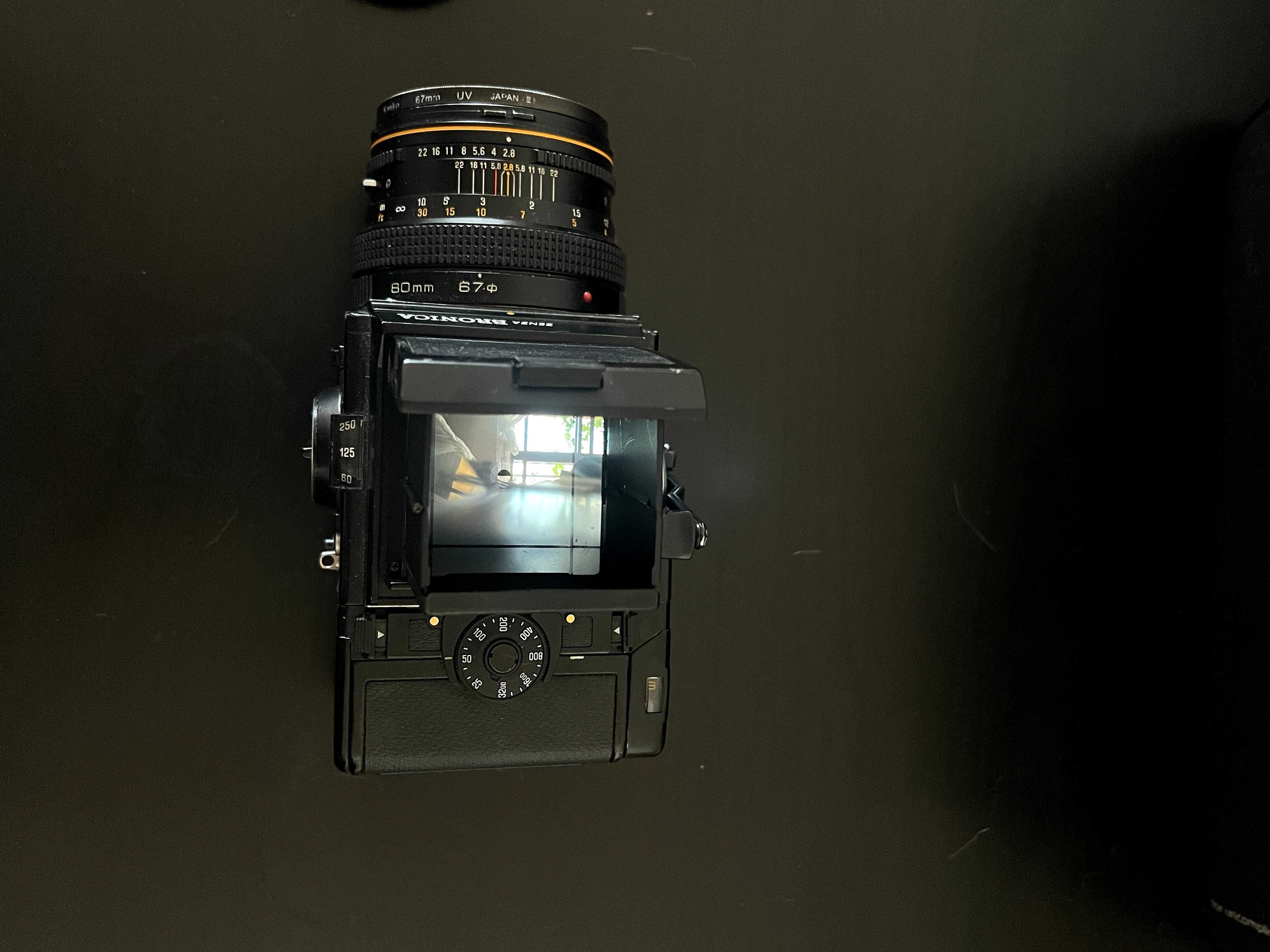 Câmera Zenza Bronica SQ-A médio formato