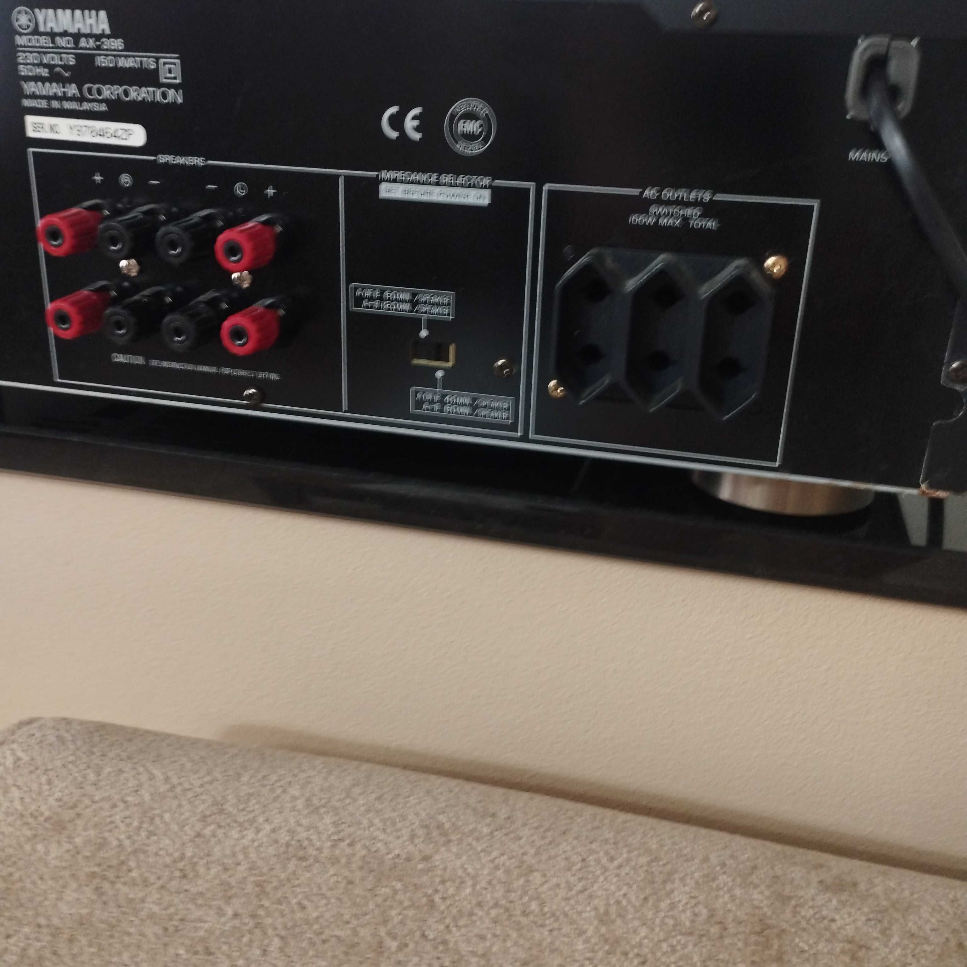 Wzmacniacz Yamaha AX-396 plus pilot