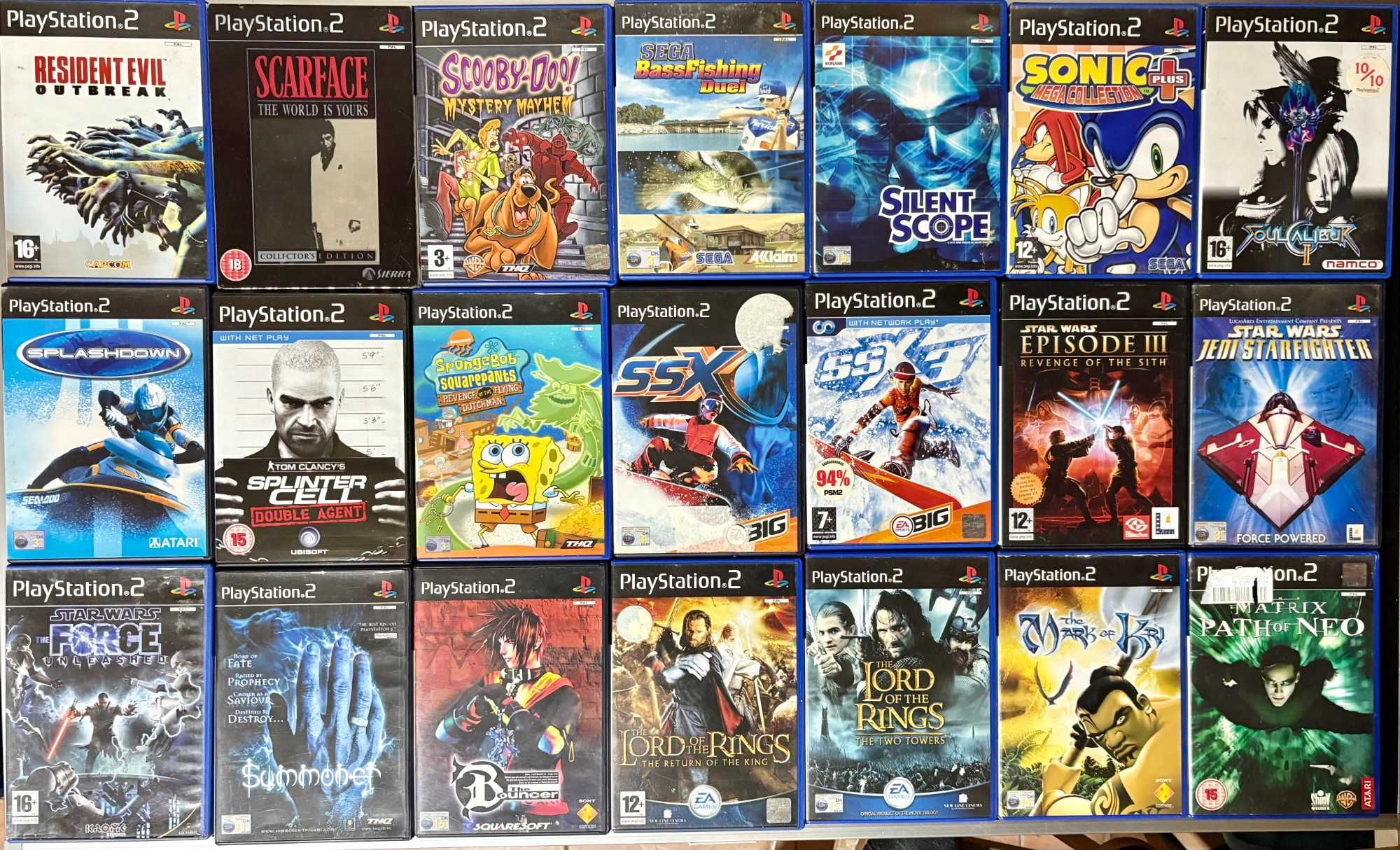 JOGOS PLAYSTATION 2 / PS2 (SEM MANUAIS) | Portes Grátis | (à unidade)