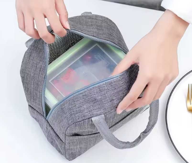 Sacos térmicos frescos isolados saco de almoço à prova água portátil