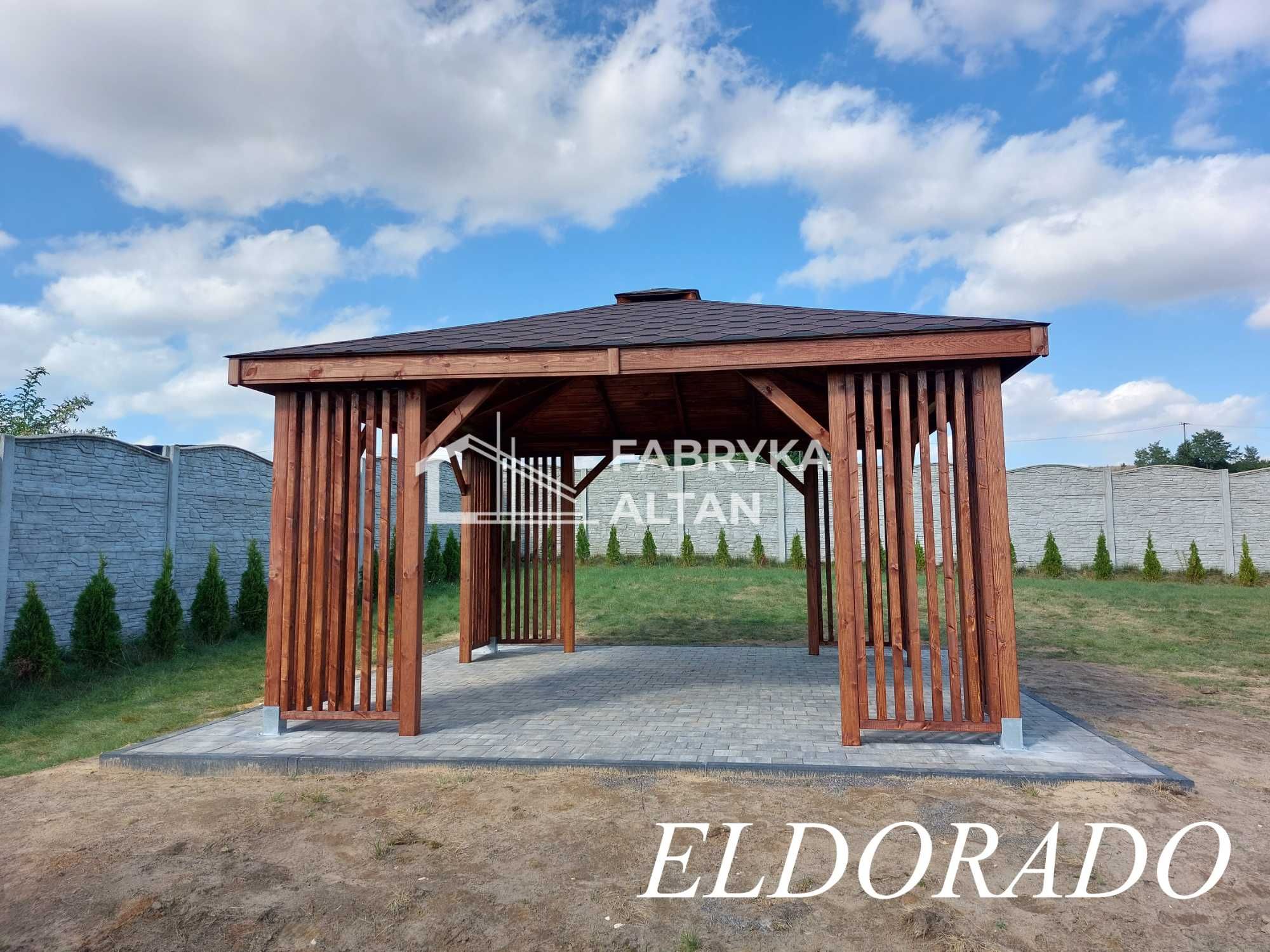Altana, altanka, ogrodowa, drewniana, 4x4, producent , ELDORADO