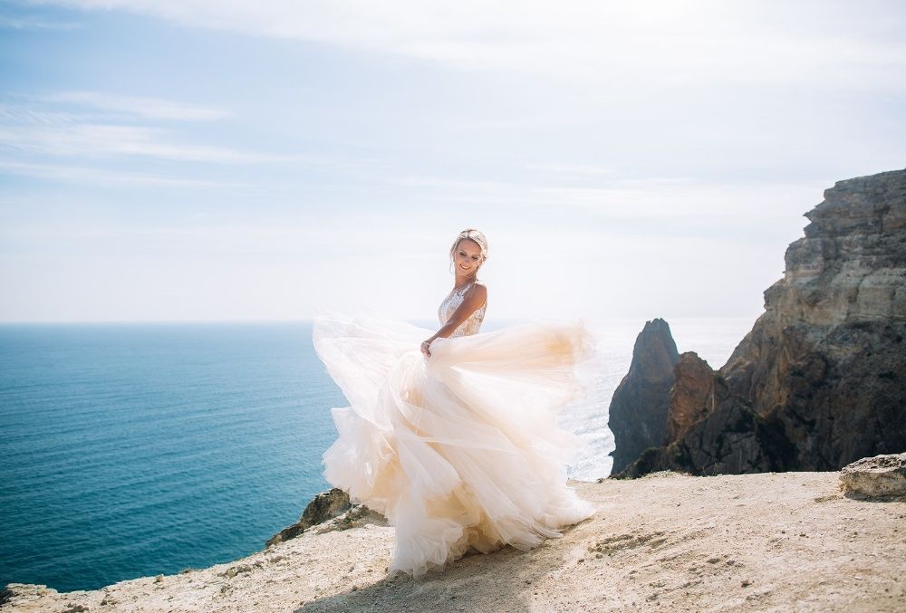 свадебное платье