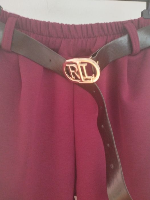 Nowe większe włoskie spodnie miły cieplejszy materiał