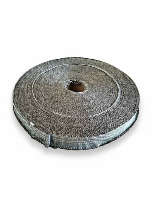 Taśma do mocowania drzew, Pas do drzewek 4,5 cm x 100m - ciemny grafit