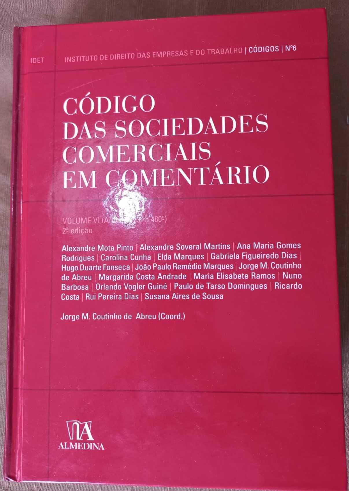 Código das Sociedades Comerciais em Comentário volume VI