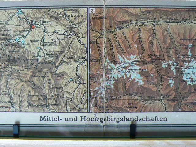 Mapa nazistowska 01.10.1942 . Grossdeutschland . Orginalna , Duża ,