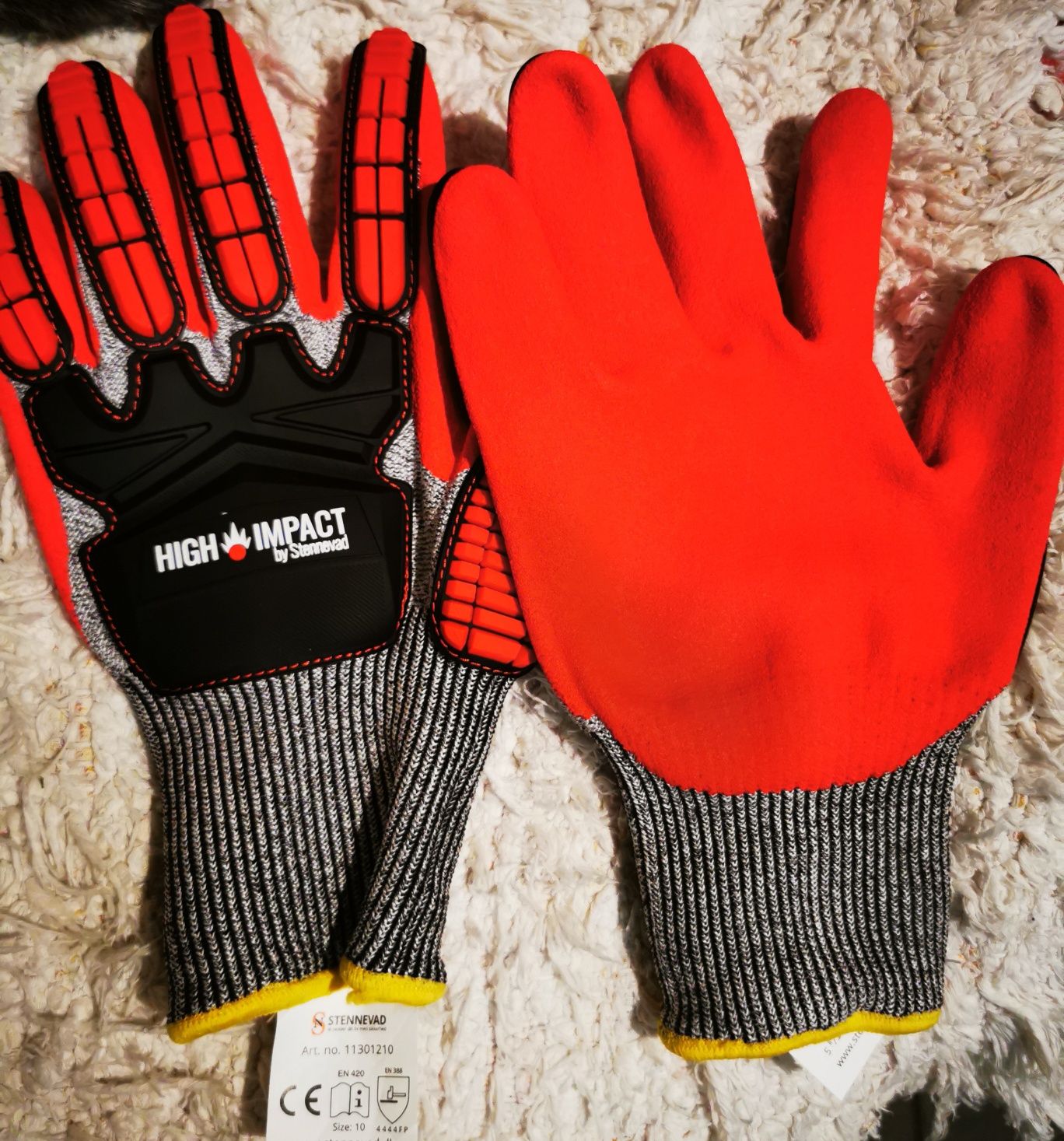 Rękawice ochronne Stennevad model High Impact rozmiar 10